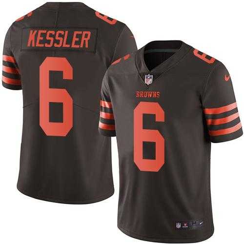 Nike Men & Women & Youth Browns 6 Cody Kessler Brown Color Rush Limited Jersey,We sell and wholesale Nike Men & Women & Youth Browns 6 Cody Kessler Brown Color Rush Limited Jersey on line form chian!